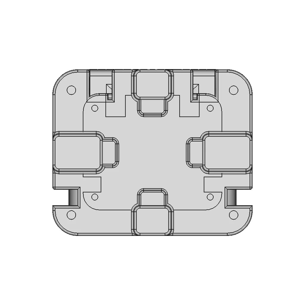 Fq1212H Flat Wire Common Mode Choke | 3D Engineering Design File_90_0_degree_snapshot