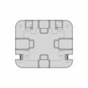Fq1212H Flat Wire Common Mode Choke | 3D Engineering Design File_90_0_degree_snapshot