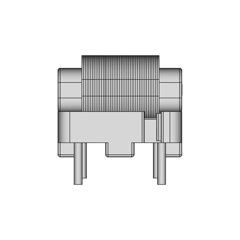 Fq1010H Flat Wire Common Mode Choke - Downloadable CAD Representation_0_270_degree_snapshot