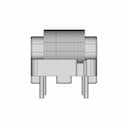 Fq1010H Flat Wire Common Mode Choke - Downloadable CAD Representation_0_270_degree_snapshot