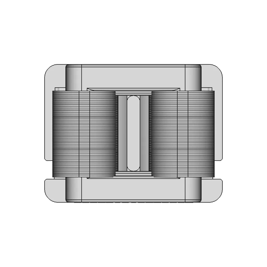 Fq1010H Flat Wire Common Mode Choke - Downloadable CAD Representation_270_0_degree_snapshot