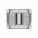 Fq1010H Flat Wire Common Mode Choke - Downloadable CAD Representation_270_0_degree_snapshot