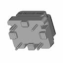 Fq1010H Flat Wire Common Mode Choke - Downloadable CAD Representation_60_30_degree_snapshot