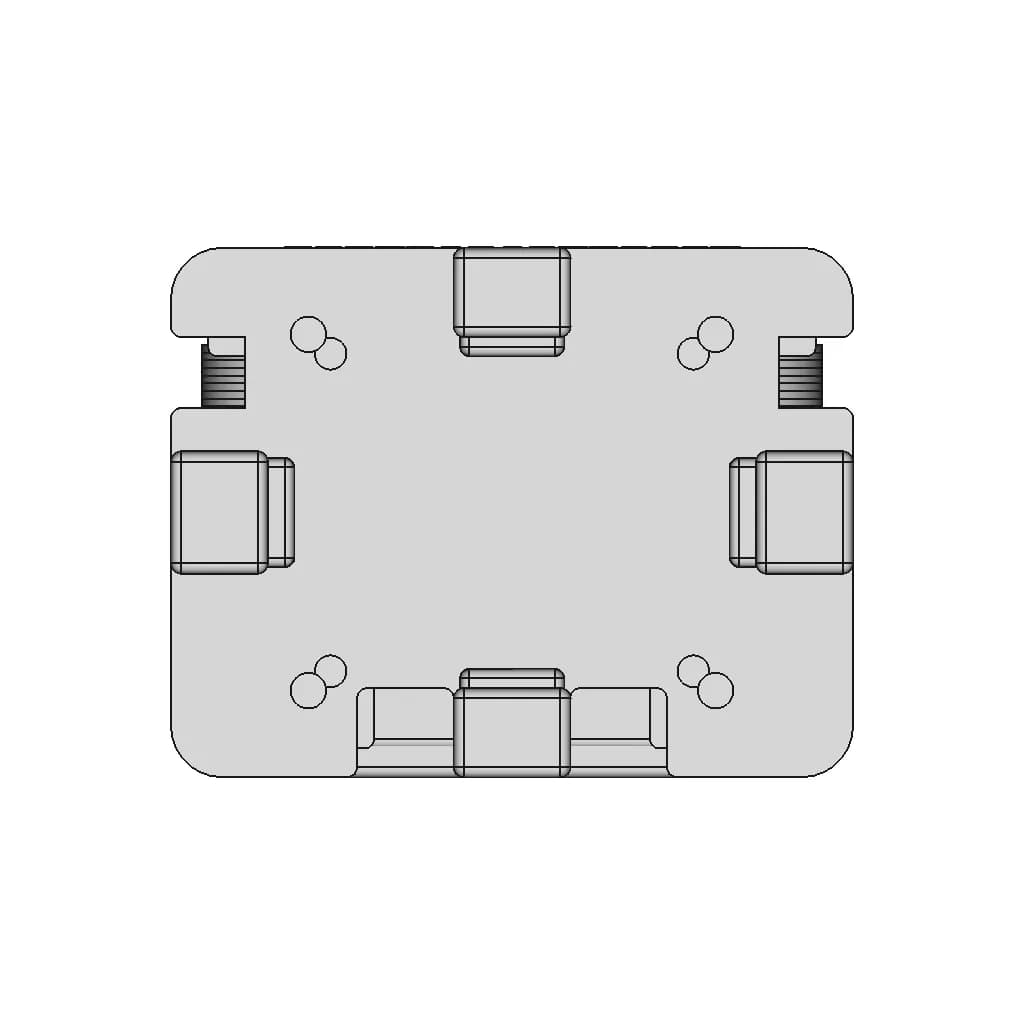 Fq1010H Flat Wire Common Mode Choke - Downloadable CAD Representation_90_0_degree_snapshot