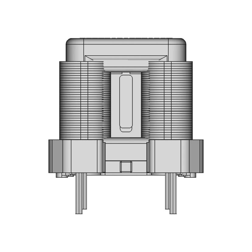 Fq1010V Flat Wire Common Mode Choke - Downloadable CAD Representation