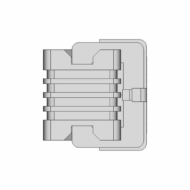 Pz-Uu9Hs Series Linear Filter | High-Quality CAD Model