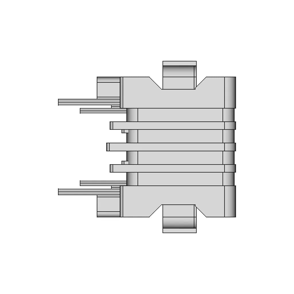 Pz-Uu9Hs Series Linear Filter | High-Quality CAD Model_0_270_degree_snapshot