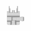 Pz-Uu9Hs Series Linear Filter | High-Quality CAD Model_270_0_degree_snapshot