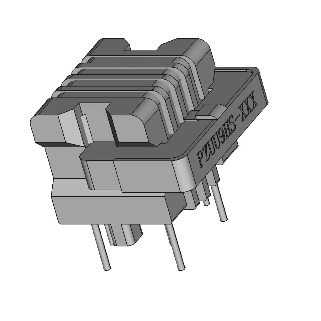 Pz-Uu9Hs Series Linear Filter | High-Quality CAD Model_60_30_degree_snapshot