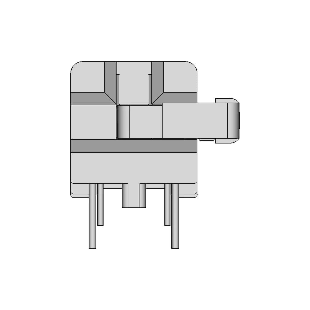 Pz-Uu9Hs Series Linear Filter | High-Quality CAD Model_90_0_degree_snapshot