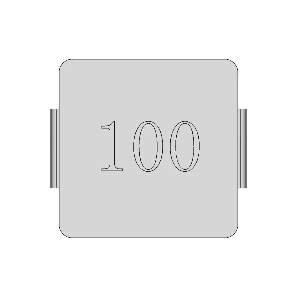 Psm6050 Molded High Current Inductor | 3D Engineering Design File_270_0_degree_snapshot