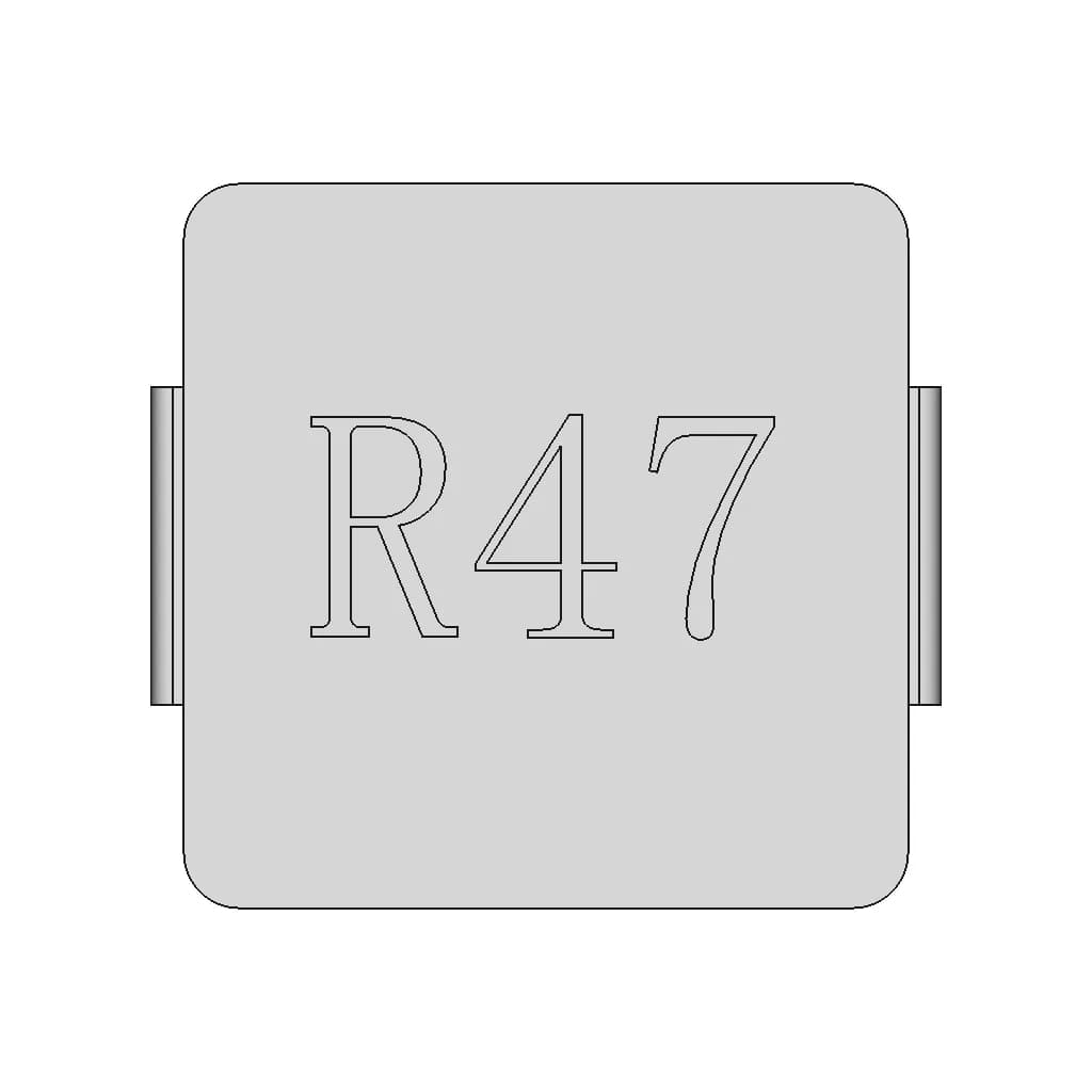 Psm6020 Molded High Current Inductor - Downloadable CAD Representation_270_0_degree_snapshot