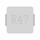 Psm6020 Molded High Current Inductor - Downloadable CAD Representation_270_0_degree_snapshot