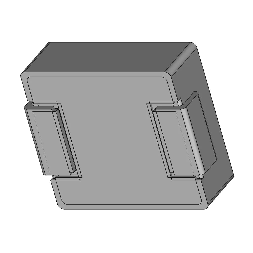 Psm5020 Molded High Current Inductor | High-Quality CAD Model_60_30_degree_snapshot
