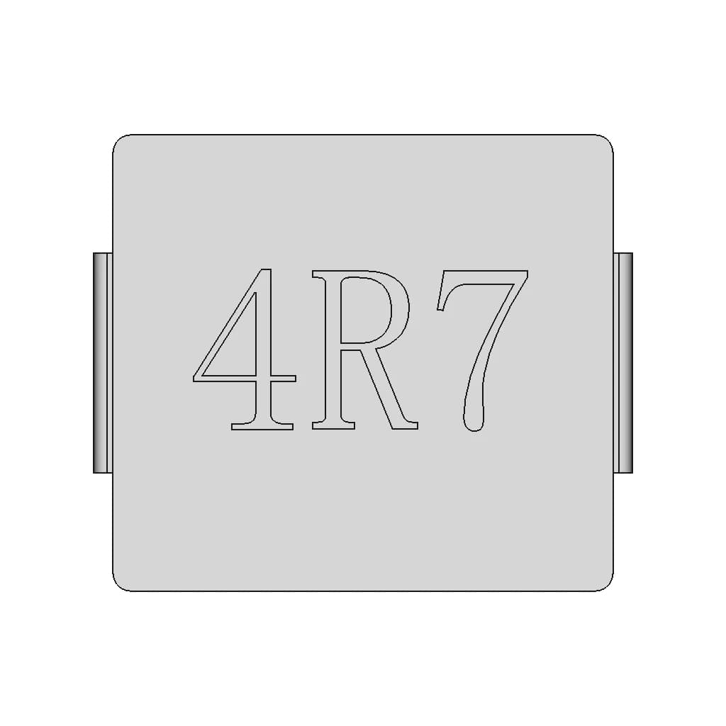 Psm5018 Molded High Current Inductor - Downloadable CAD Representation_270_0_degree_snapshot