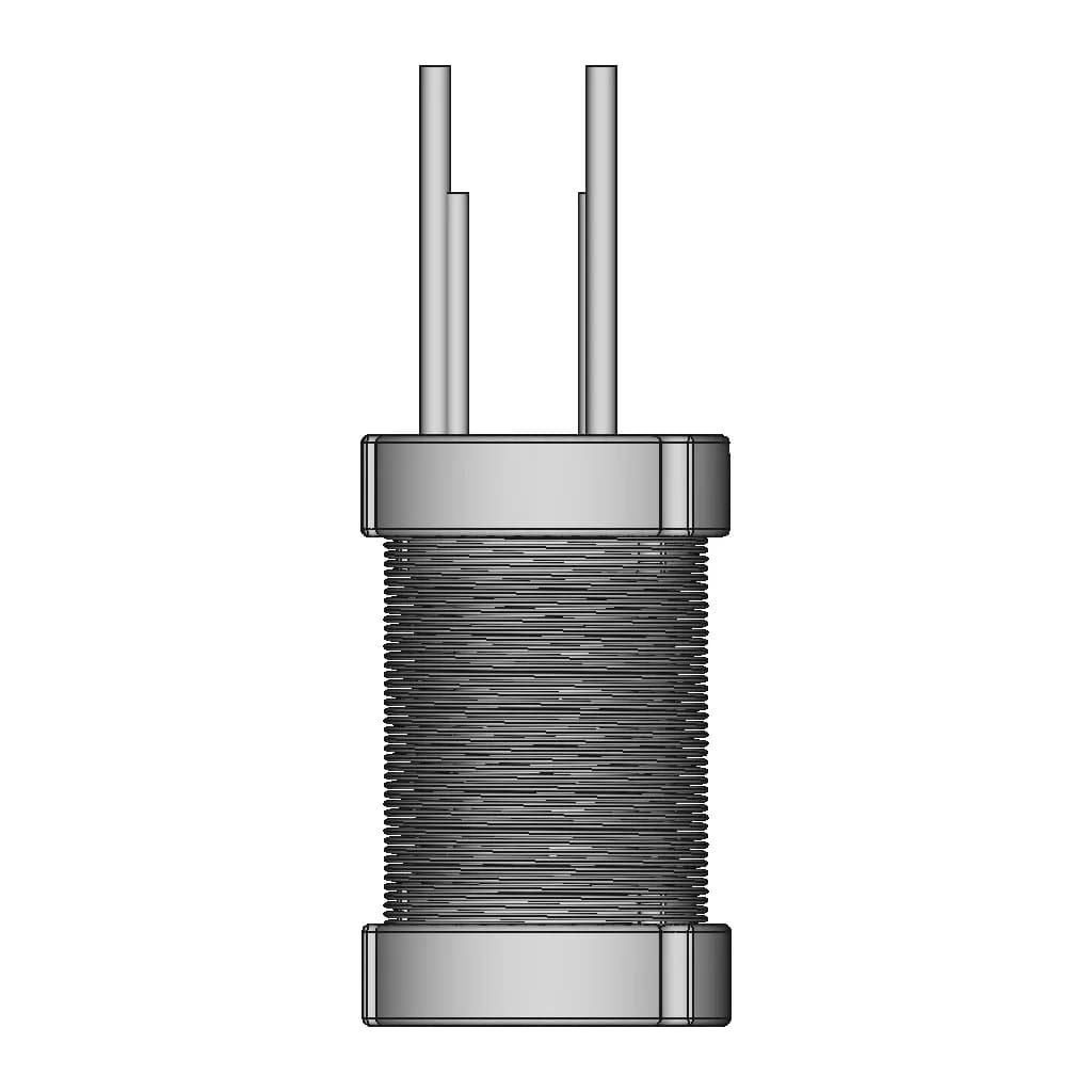 Pdl3W1016 Boost Drum Core Inductor | High-Quality CAD Model_0_270_degree_snapshot
