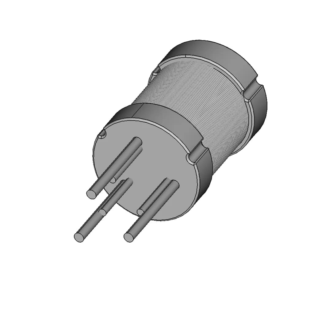 Pdl3W0912 Boost Drum Core Inductor | 3D Engineering Design File_60_30_degree_snapshot