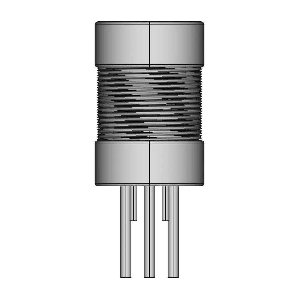 Pdl3W0608 Boost Drum Core Inductor | High-Quality CAD Model_0_0_degree_snapshot