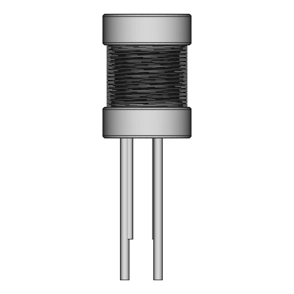 Pdl3W0507 Boost Drum Core Inductor | High-Quality CAD Model_0_90_degree_snapshot