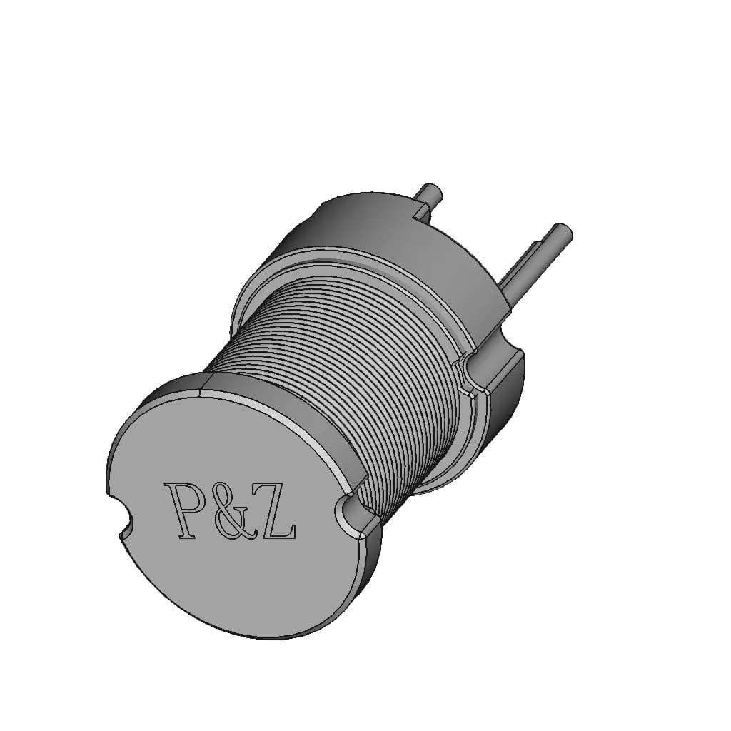 Pdl1014D Drum Core Inductor - Downloadable CAD Representation_60_30_degree_snapshot