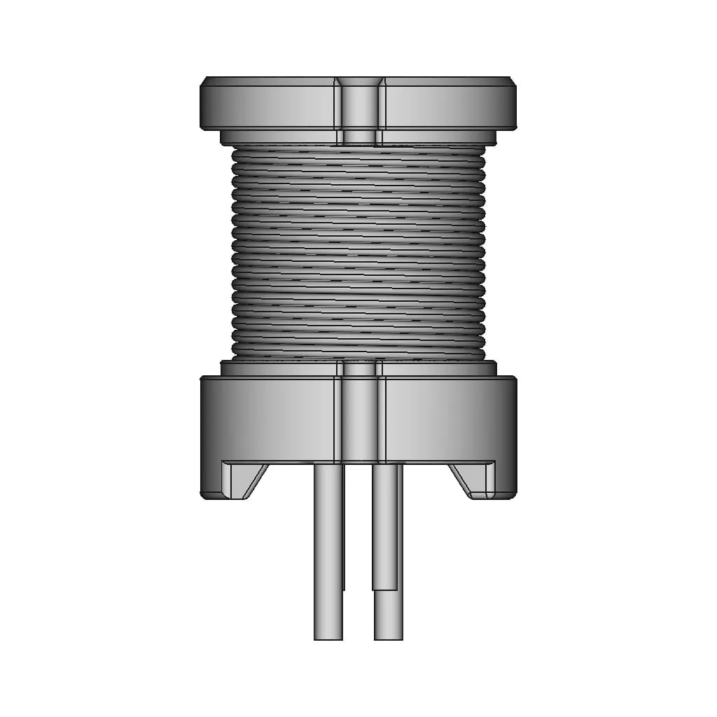 Pdl0912D Drum Core Inductor - Downloadable CAD Representation_0_270_degree_snapshot
