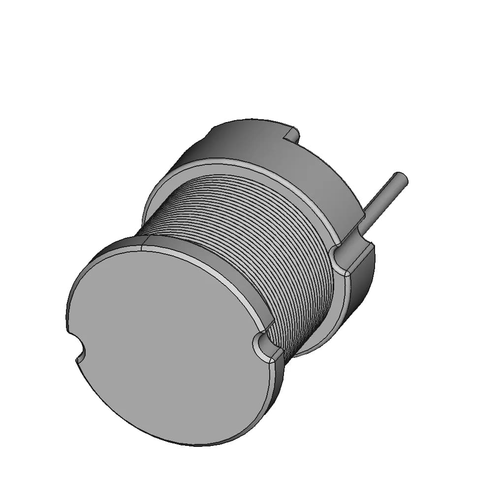 Pdl0809D Drum Core Inductor - Standard Mechanical Component_60_30_degree_snapshot