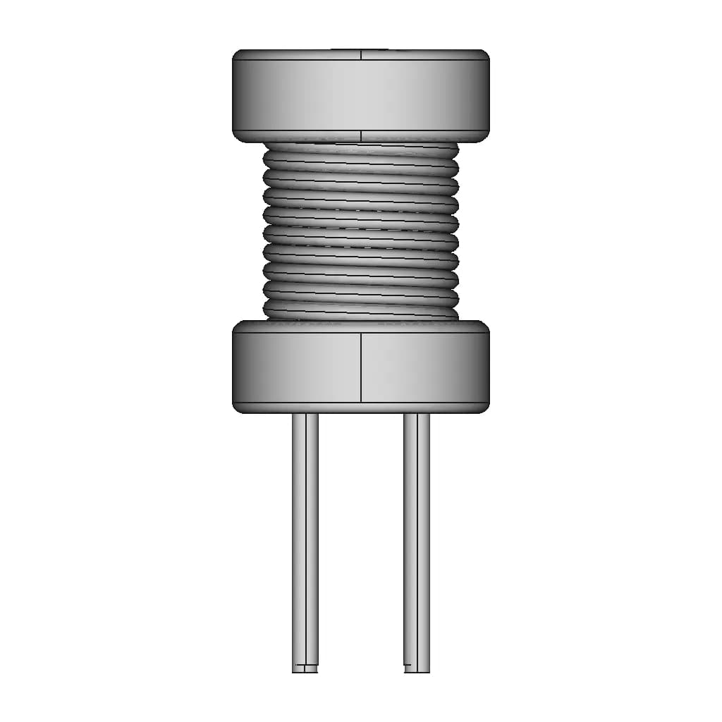 Pdl0507 Drum Core Inductor | High-Quality CAD Model_0_0_degree_snapshot