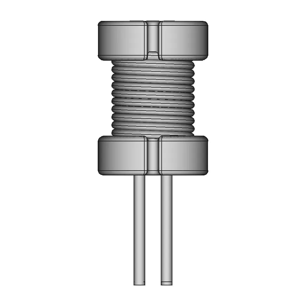Pdl0507 Drum Core Inductor | High-Quality CAD Model_0_90_degree_snapshot