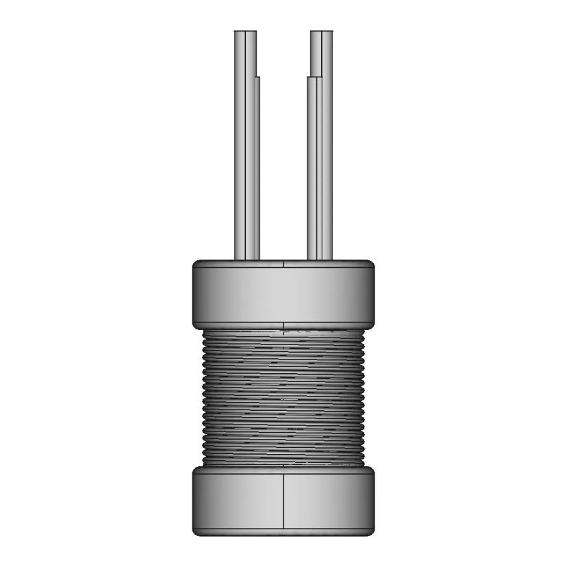 Pdl0406 Drum Core Inductor | High-Quality CAD Model