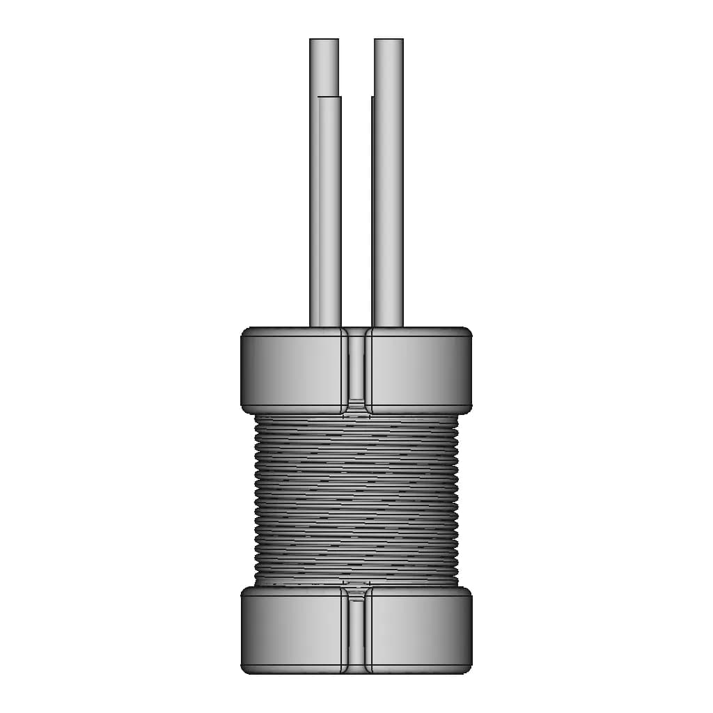 Pdl0406 Drum Core Inductor | High-Quality CAD Model_0_270_degree_snapshot