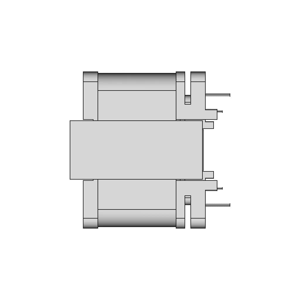 Ee32 Vertical Transformer 15+15 | High-Quality CAD Model_0_90_degree_snapshot