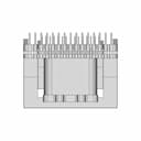 Ee32 Vertical Transformer 15+15 | High-Quality CAD Model_270_0_degree_snapshot