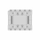 Ee2519 Horizontal Transformer 5+5 - Downloadable CAD Representation_0_0_degree_snapshot