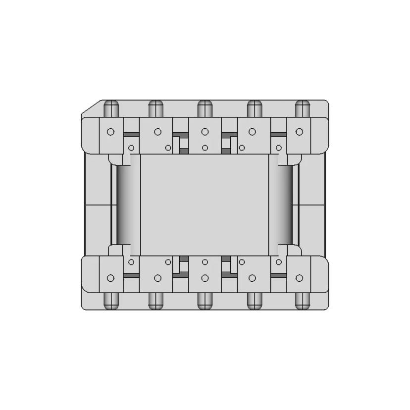 Ee2519 Horizontal Transformer 5+5 - Downloadable CAD Representation