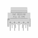 Ee2519 Horizontal Transformer 5+5 - Downloadable CAD Representation_270_0_degree_snapshot