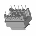Ee2519 Horizontal Transformer 5+5 - Downloadable CAD Representation_60_30_degree_snapshot