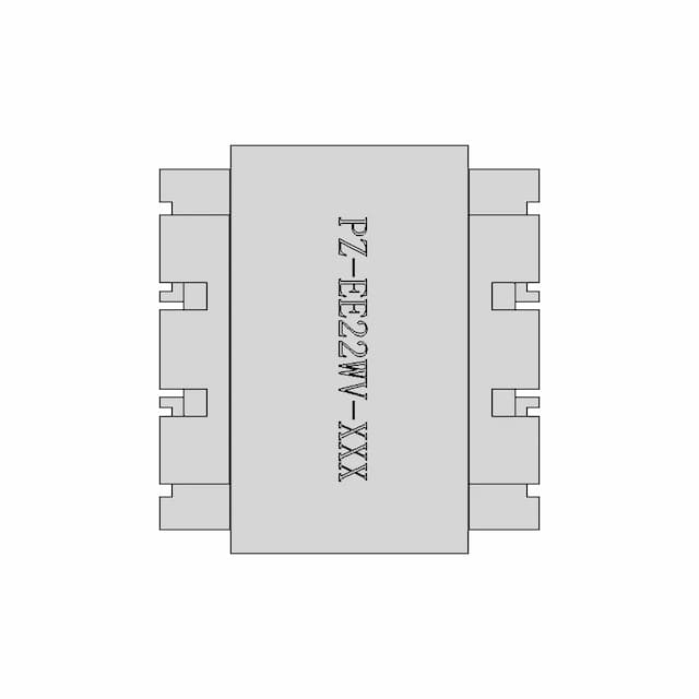 Ee22W Vertical Transformer 5+5 - Downloadable CAD Representation