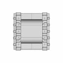Ee20 5+5 Horizontal Transformer | 3D Engineering Design File_90_0_degree_snapshot