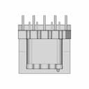 Ee1910 Transformer 5+5 | High-Quality CAD Model_270_0_degree_snapshot
