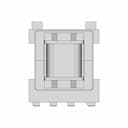 Ee16 5+4Pin Horizontal Transformer - Standard Mechanical Component_0_0_degree_snapshot