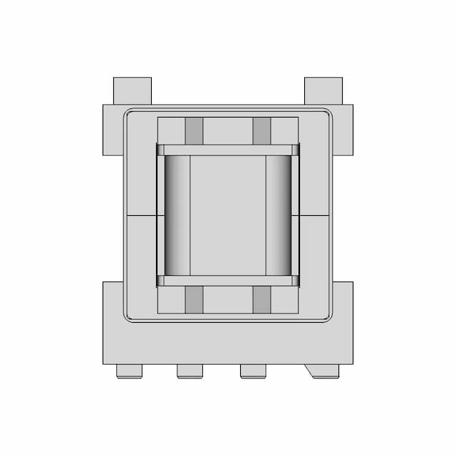 Ee16 5+4Pin Horizontal Transformer - Standard Mechanical Component