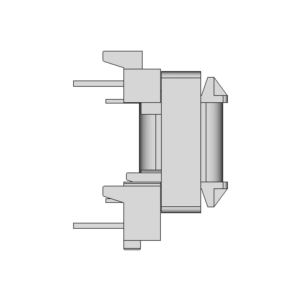 Ee16 5+4Pin Horizontal Transformer - Standard Mechanical Component_0_270_degree_snapshot