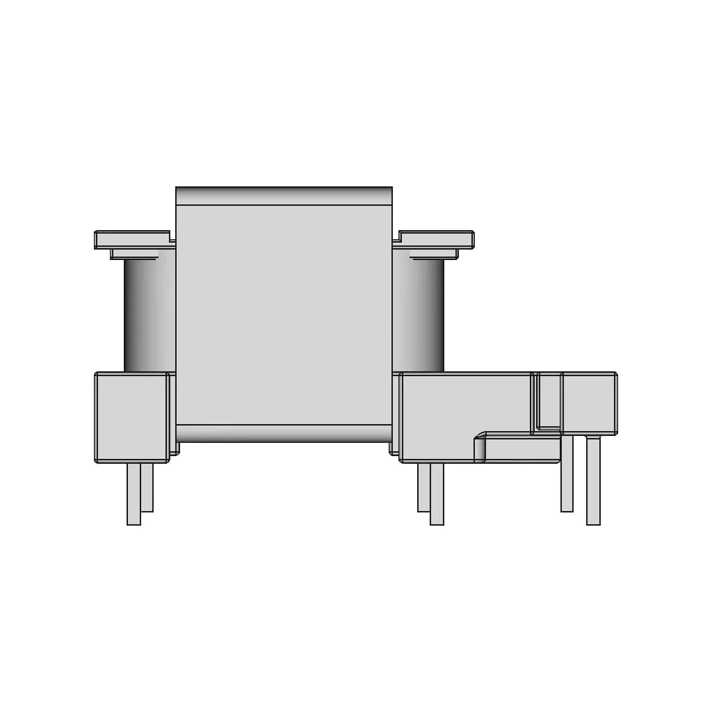 Ee1510Vertical Transformer | 3D Engineering Design File_0_90_degree_snapshot