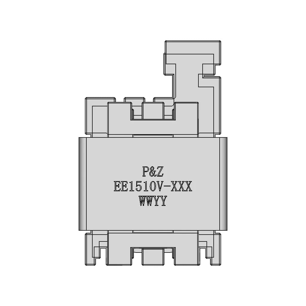 Ee1510Vertical Transformer | 3D Engineering Design File_270_0_degree_snapshot