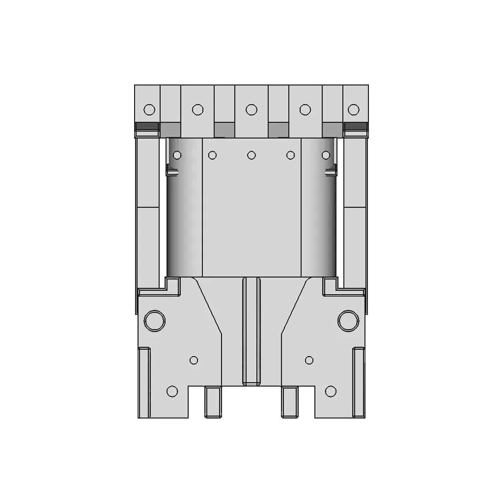 Ee13 Horizontal Transformer | High-Quality CAD Model_0_0_degree_snapshot