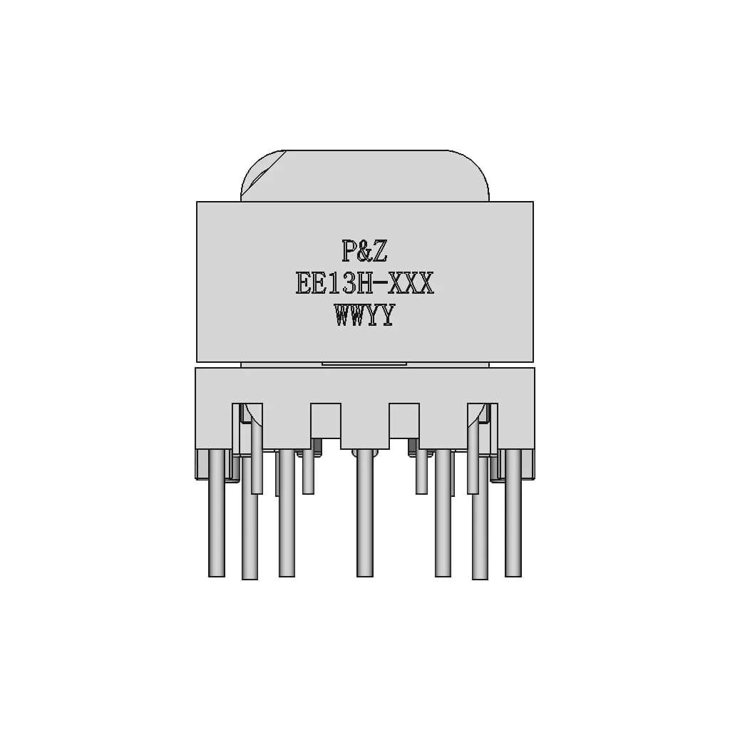 Ee13 Horizontal Transformer | High-Quality CAD Model_270_0_degree_snapshot