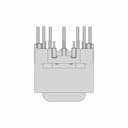 Ee13 Horizontal Transformer | High-Quality CAD Model_90_0_degree_snapshot