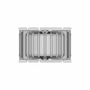 T311913 Vertical Three-Phase Common Mode Choke - Standard Mechanical Component_90_0_degree_snapshot