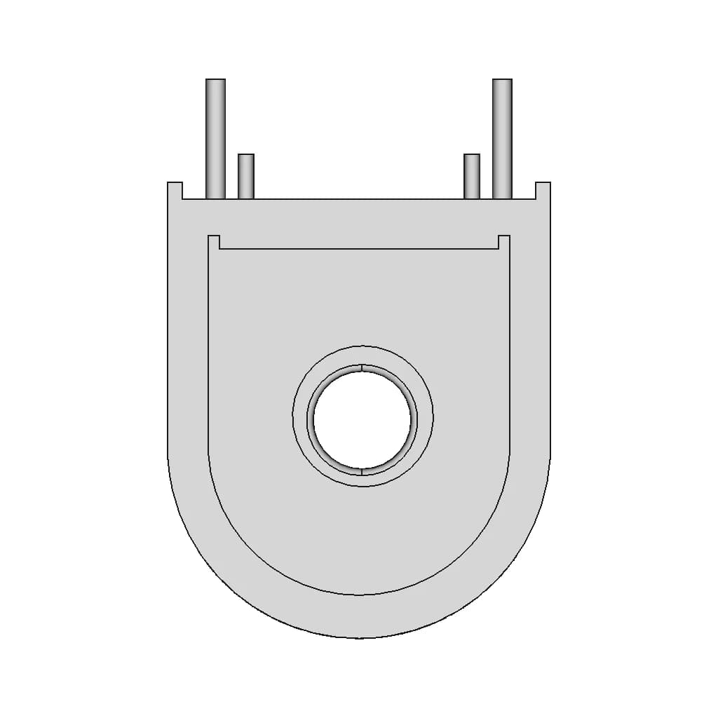 Pzct120Aa Current-Type Voltage Transformer | High-Quality CAD Model_90_0_degree_snapshot