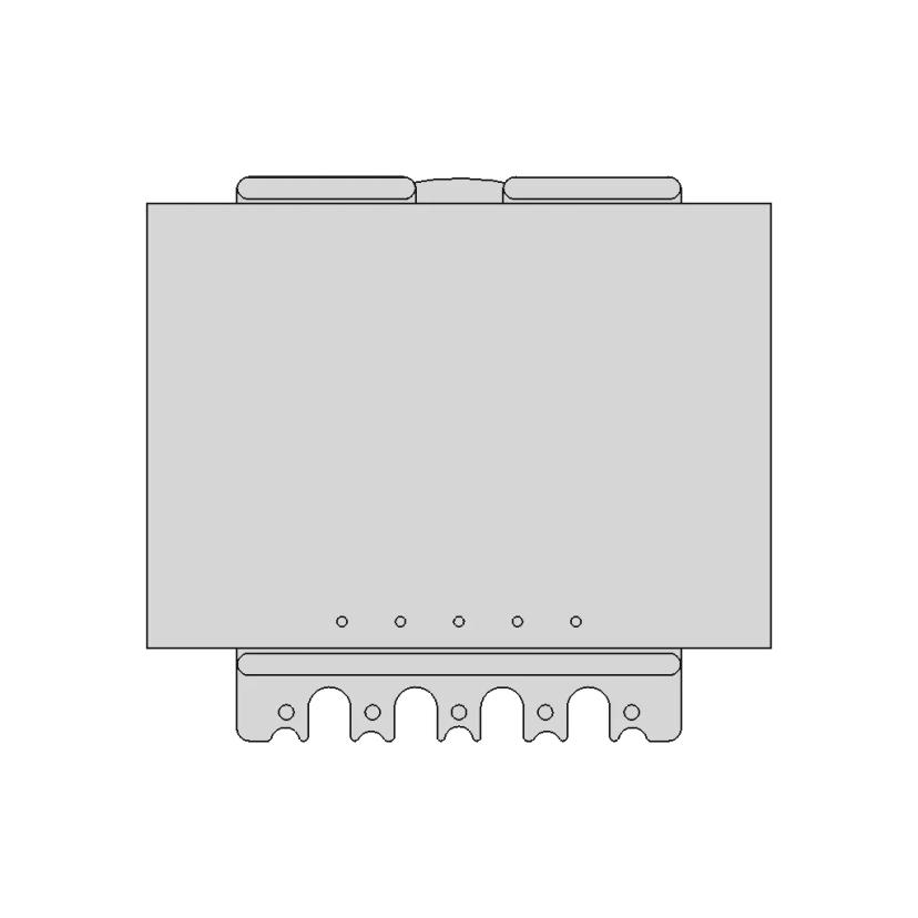 Pz-Eq25 Tramsformer 5+0Pin - Standard Mechanical Component